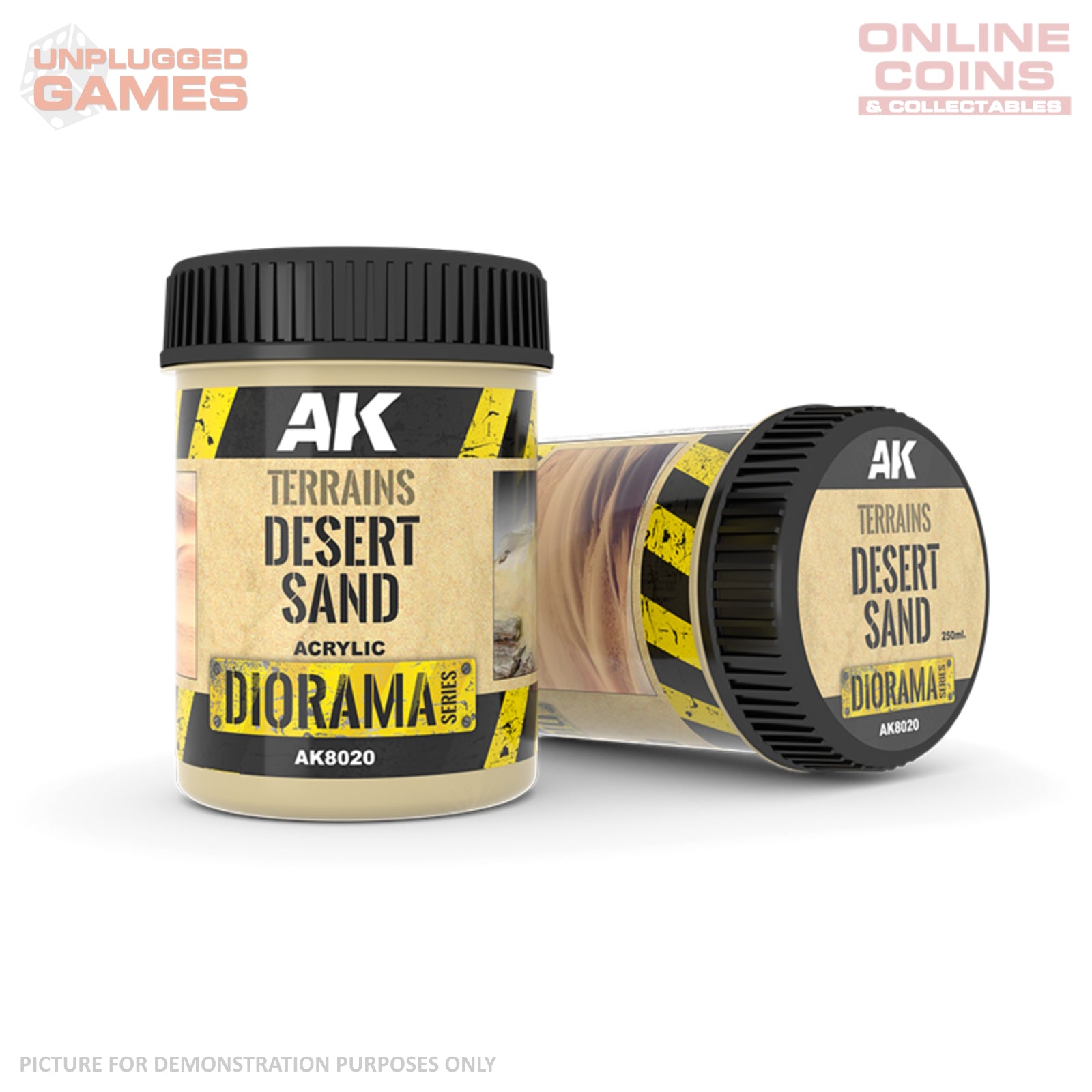 AK Interactive - Dioramas - Terrains Desert Sand 250ml